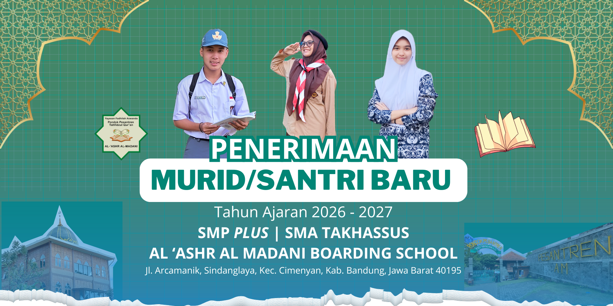 iklan ppdb,psb Al Ashr Al Madani